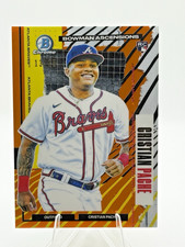 2021 Bowman Chrome Christian Pache Ascensions Orange Refractor SSP #/25