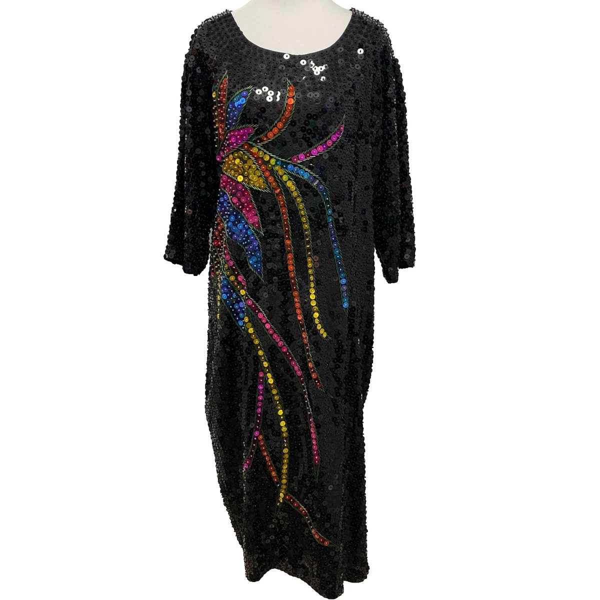 Silk 3/4 Sleeve Geometric Dresses for Women for sale | eBay
