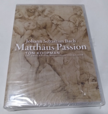 Johann Sebastian Bach Matthaus Passion 2-DVD Set Challenge Austria Ton Koopman