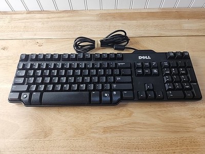 Dell Keyboard L100/Sk-8115 USB Wired Black Standard 104 Key Genuine.Tested