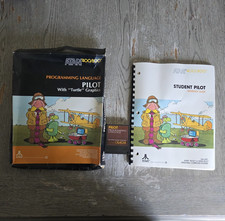Atari PILOT Programming Language Cartridge for 400/800 w/ Box Manuals Untested