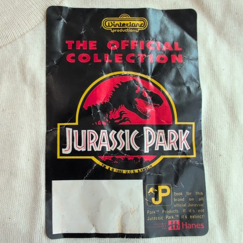Guida turistica vintage Jurassic Park anni 90 Universal Studios Hollywood nuova con etichetta x grande - Foto 5 di 9