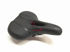 060.6180010 Saddle Women's With Hole And Handle Clamp Black Suitable For E-Bike