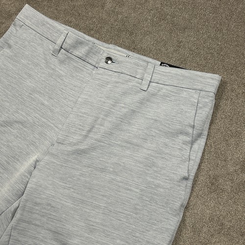 NUEVO Pantalones Cortos de Golf Callaway Para Hombres 36 x 8.5 Gris Rendimiento Elastizados Absorbentes Chinos - Imagen 2 de 7