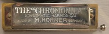 "THE CHROMONICA" MODEL 260 "C" BY M. HOHNER WITH ORIGINAL STORAGE CASE