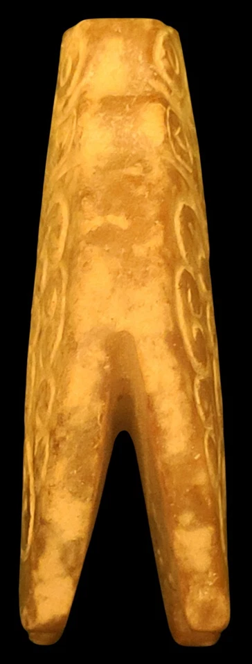 Colgante de cigarra de jade tallado - Adorno antiguo - Joyería china Foto 3 de 4