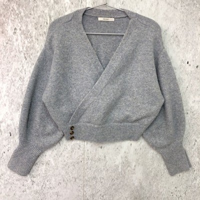 Discoat Melange Cache-coeur Pullover Blue Size F