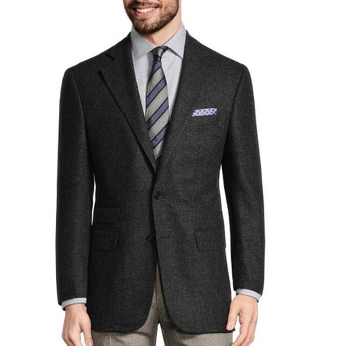 Giacca blazer cappotto sportivo misto lana cashmere Ralph Lauren 38R foderato paisley nuovo senza etichette - Foto 2 di 13