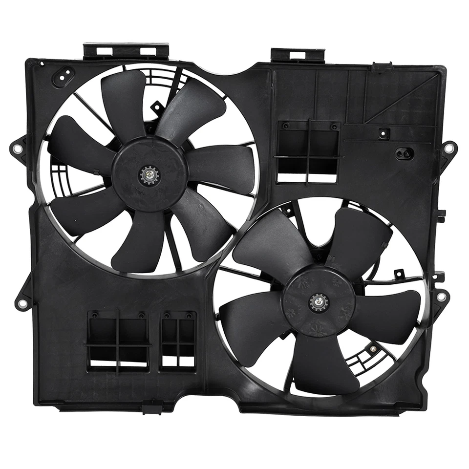 AC Radiator Cooling Dual Fan For Cadillac 2008 CTS 2004-2008 SRX 2005-2008 STS Foto 3 de 4