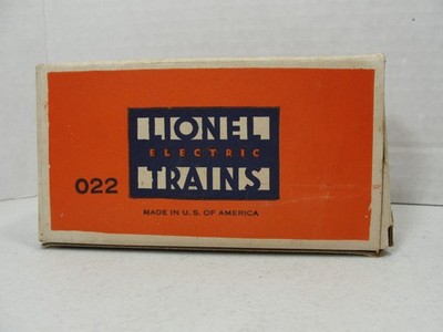 Lionel O Train No. 022 Automatic Switch Controller w/Red Green Bulb w/Box