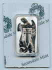 Scottsdale Mint Archangel Michael 1 OZ Silver Bar Sealed On Card