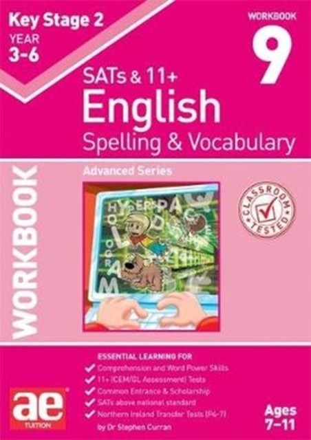 KS2 Spelling & Vocabulary Workbook 9 by Dr Stephen C Curran (Paperback Book)