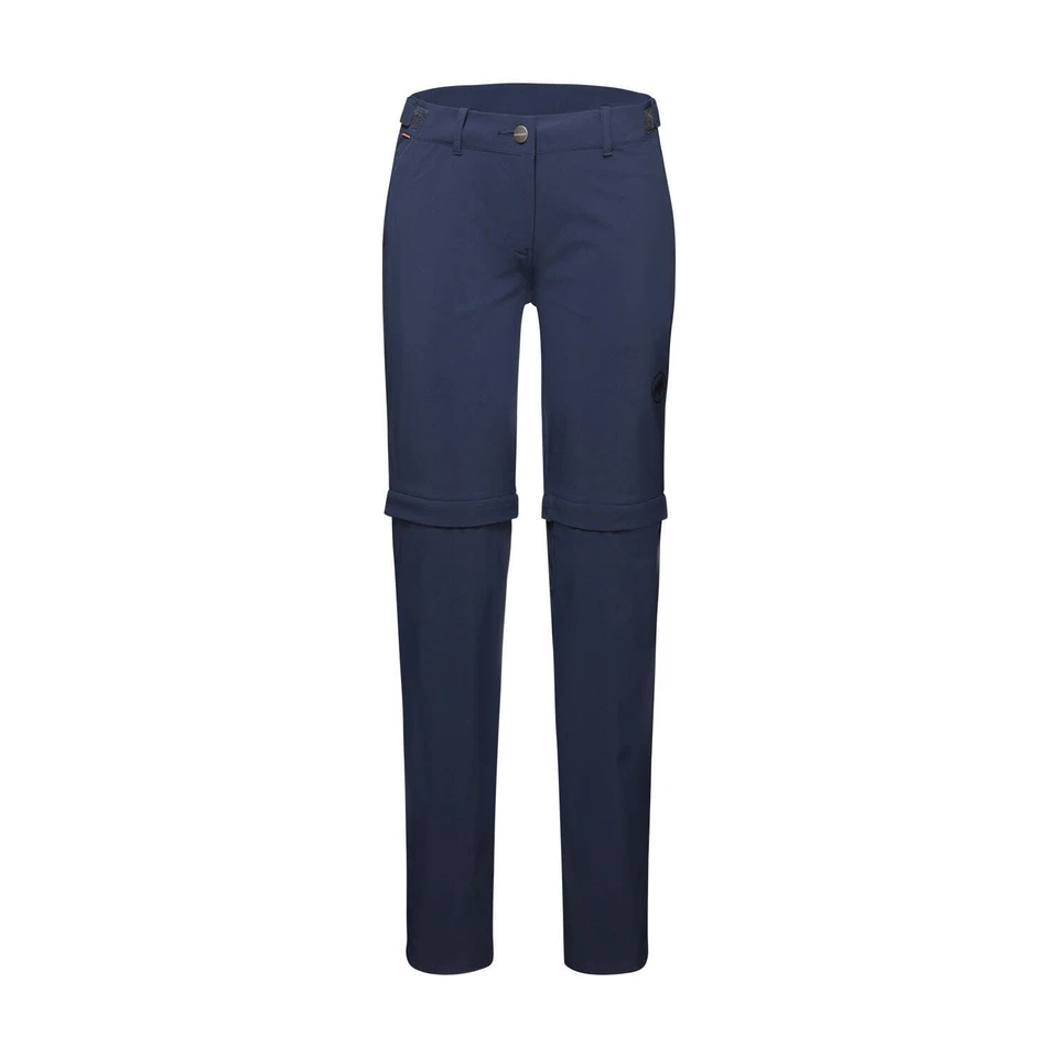 Pantalons Zip Off Mammut Runbold Bleu - Photo 1/1