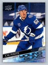 2020-21 Upper Deck - Young Guns Cal Foote #476 (RC)
