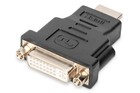 Digitus AK-330505-000-S Type A Male - DVI-D(24+5) Female HDMI Adapter - Black