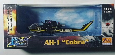 [NEW, Open Box] Easy Model - Winged Ace AH-1 ''Cobra'' - 1:72 Scale Pre-Assembled