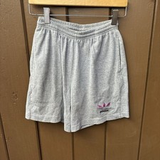 Rare Vintage Adidas Made In USA Men  s Size Small Shorts Gray Trefoil Activewear