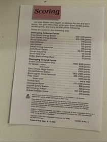 Atari 7800 Xevious Complete In Box