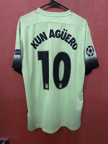 Manchester City Third Jersey 15/16 Aguero Size L