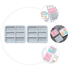  2 Pcs Stampi Per Cioccolatini Silicone Stampini Cioccolato Torte