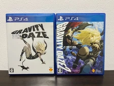 Gravity Daze 1 & 2 set Sony PlayStation 4 PS4 Japanese ver Tested