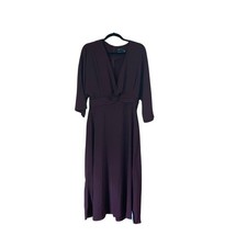 ASOS Maroon V Neck Dress