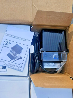 #ad #ad HINKLEY 0150BK DA 150 12W 1 BLACK INDOOR OUTDOOR TRANSFORMER $49.00