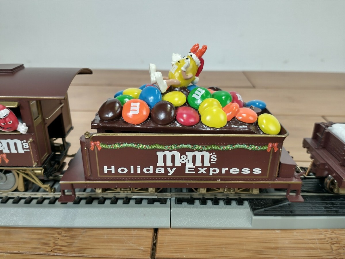 Hawthorne Village 鉄道模型 アメリカ M＆M’S 新品 箱付 Special Edition HAWTHORNE VILLAG M&M four car train set