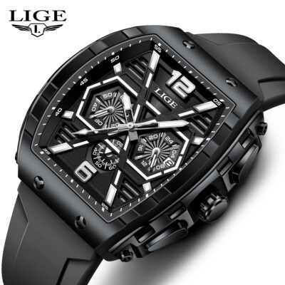 NEU Herren Armbanduhr Luxus Militäruhr Chronograph Leuchtend Sportuhr Männer Uhr