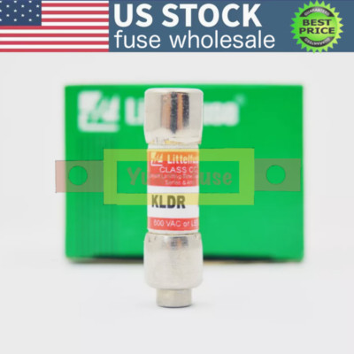 10PCS New Littelfuse KLDR-10 10A 600V Time-Delay Fuse