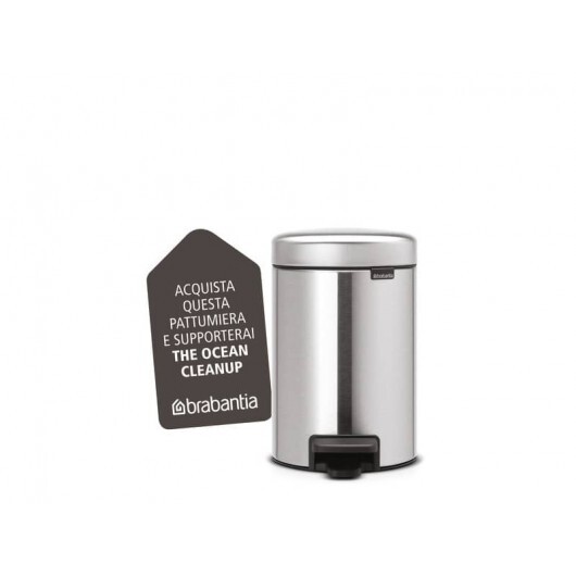 Pattumiera a pedale Brabantia Pedal Bin New Icon 17x23,5x26,5 cm Inox Satinato 3