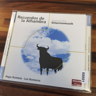 PEPE ROMERO: Recuerdos De La Alhambra    > VG+/EX(CD)