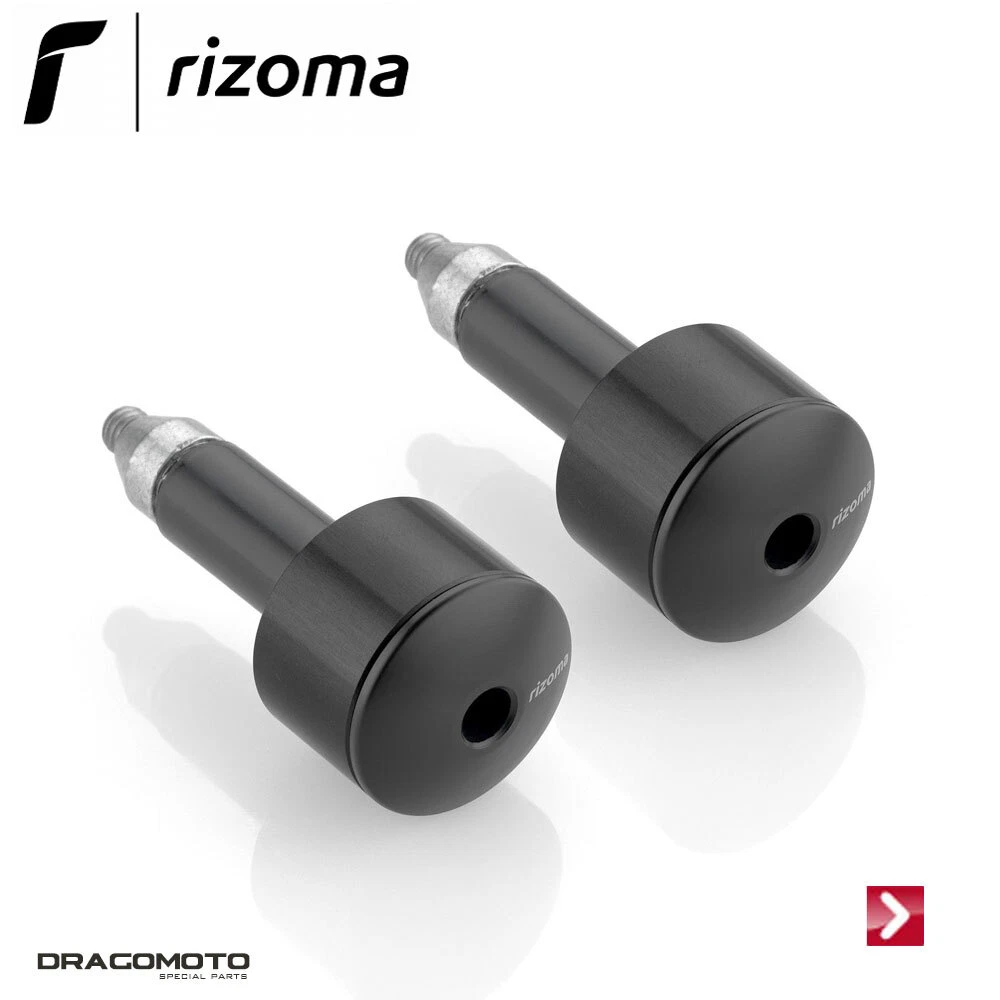Embouts De Guidon RIZOMA MA302B Noir Pour MV Agusta F3 675 (2011-2015) – Neuf Sous Emballage