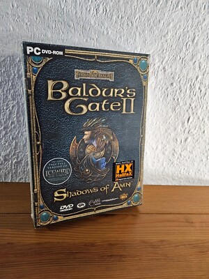Baldur's Gate II Shadows of AMN PC Big Box sealed