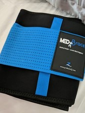 MedBrace lower back support, 31" to 37", Persian blue