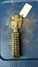 1981 Honda ATC 200 3 wheeler E10 3Wheeler Foot Peg Rest Pedal LEFT  Rubber grip 