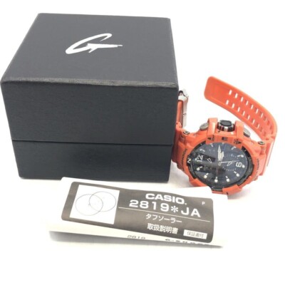 CASIO】[Used] G-SHOCK GW-A1100R-4AJF Sky Cockpit Orange G-SHOCK | eBay