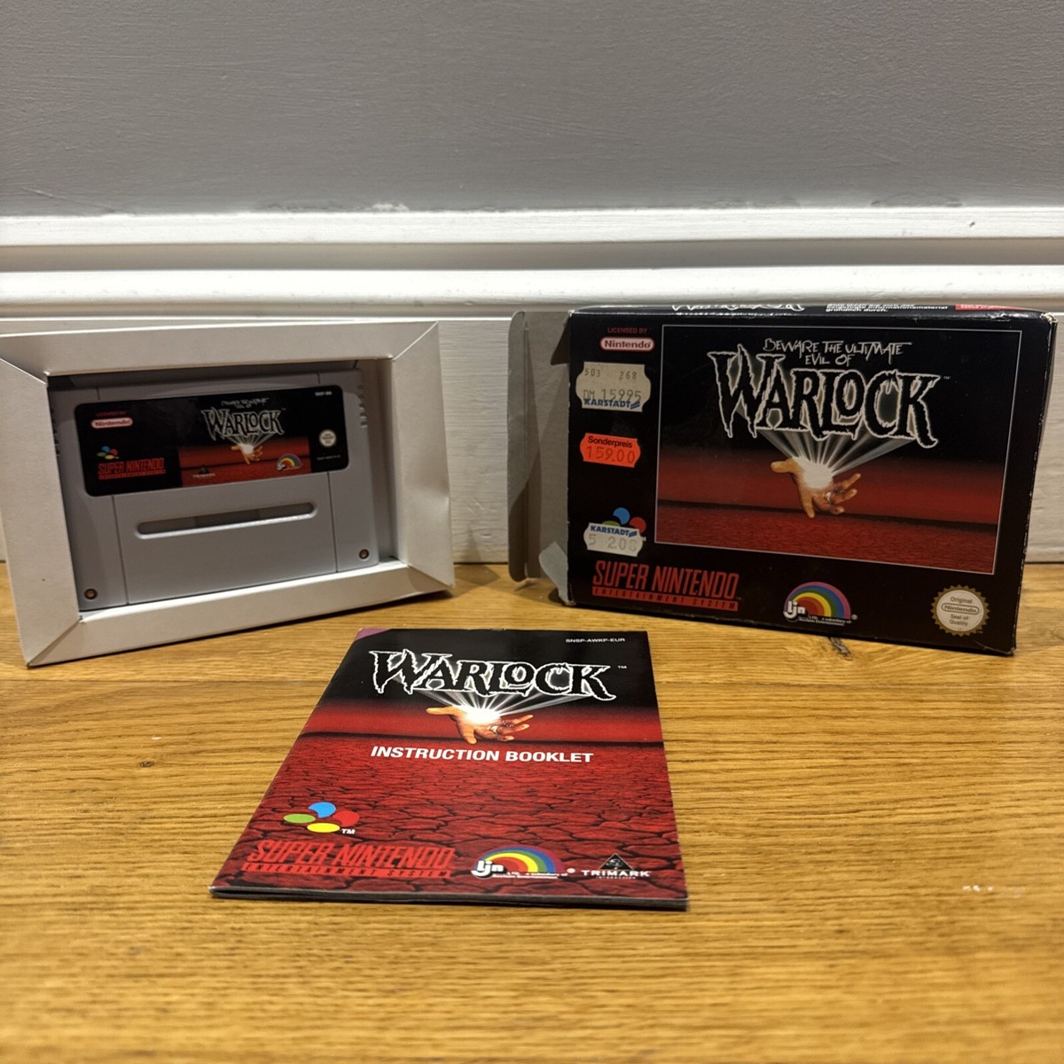 Warlock UK PAL Beware The Ultimate Evil Of Warlock For Super