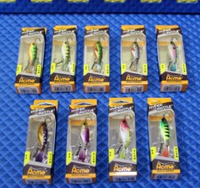 Acme Tackle Co. Hyper-Rattle 2.5" Hard Jig Bait HR6 UV Glow CHOOSE YOUR COLOR!