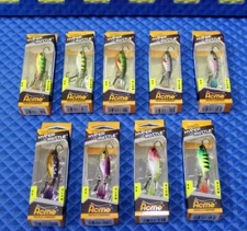 Acme Tackle Co. Hyper-Rattle 2.5" Hard Jig Bait HR6 UV Glow CHOOSE YOUR COLOR!