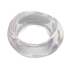 Punk Multiple Color Acrylic Resin Irregular Geometric Bangle Bracelet Tortois...