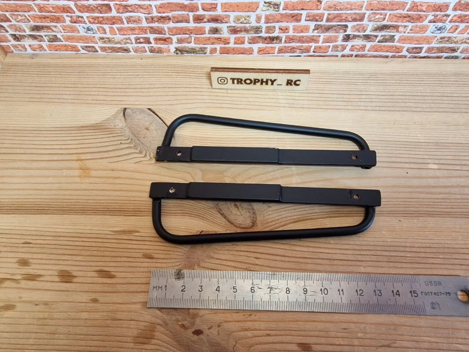 RC4WD Gelande2 Toyota FJ40. Brass side steps 1:10. - Image 2 of 4