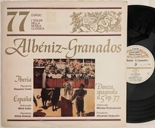 I Tesori Della Musica Classica V.77 ALBENIZ/GRANADOS Milos Sadlo/Rostropovich LP