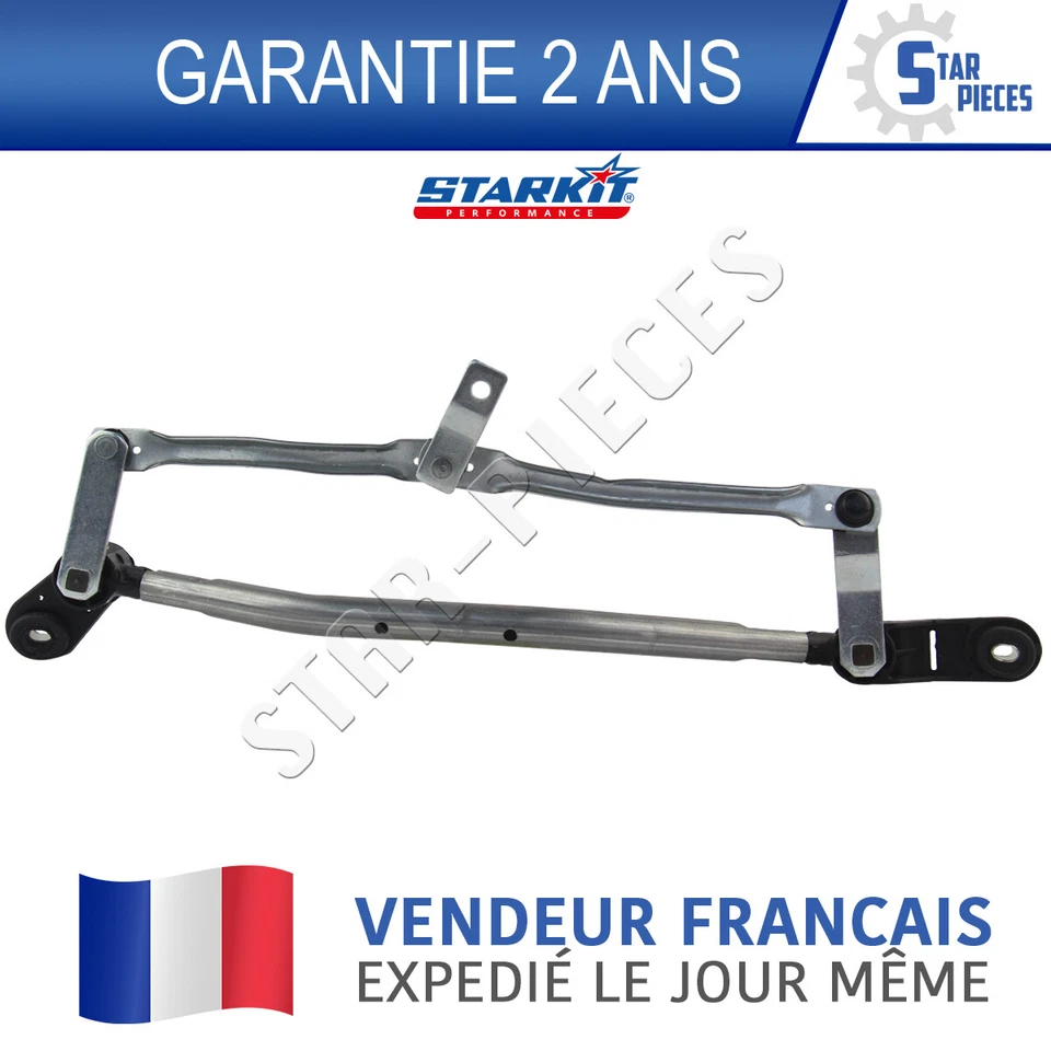 TRINGLERIE MECANISME ESSUIE GLACE AVANT RENAULT CLIO 3 BREAK ESTATE GRANDTOUR - Photo 3/4