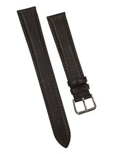 HIGH QUALITY GENUINE BROWN LEATHER 18MM X 16MM LONG WATCH BAND