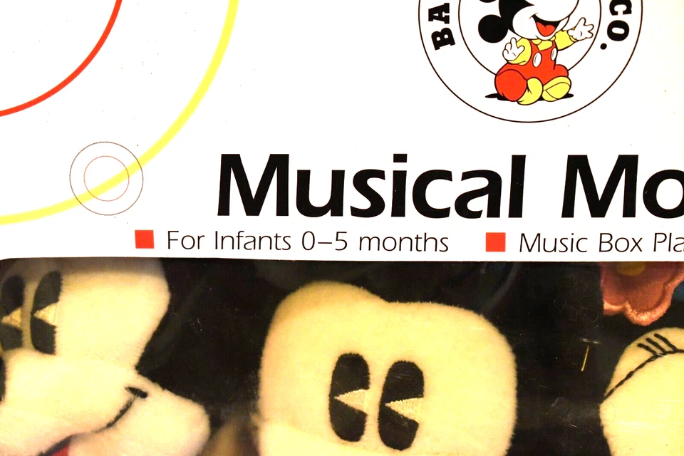 VTG New in Box Musical Mobile Disney Baby Mickey & Co. Mickey & Minnie Mouse HTF - Image 2 of 4