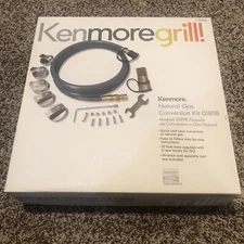 Kenmore Grill Natural Gas Conversion Kit 71 01898 w/ 10 ft Hose 5 Burner  NEW