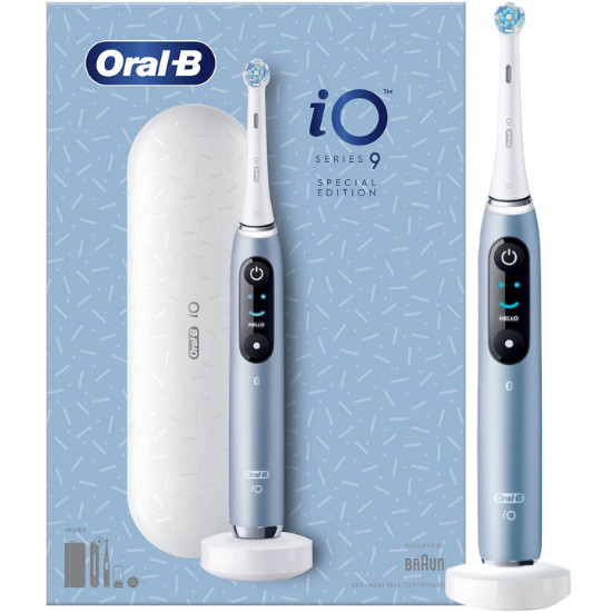 Estuche de viaje cepillo de dientes eléctrico Oral B iO9 iO 9 edición especial Aqua Marine