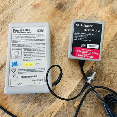 Power Pack CADD External Power Source 21-3801 AC Adaptor 21-3815-01 Parts Only