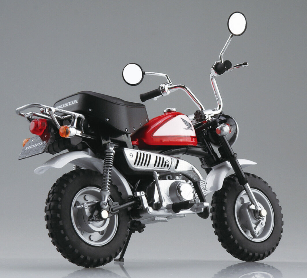Aoshima 1/12 HONDA MONKEY Limited DIE CAST Model -FIGHTING RED- | eBay
